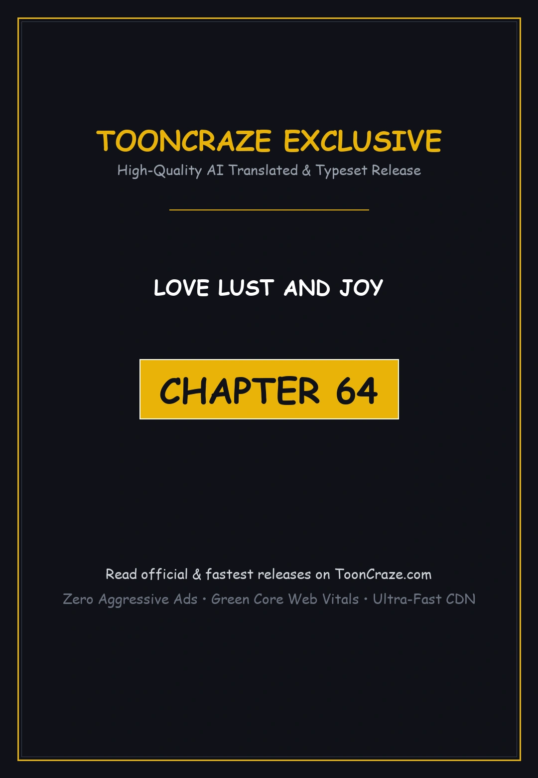 Love Lust And Joy Chapter 64 - Page 1