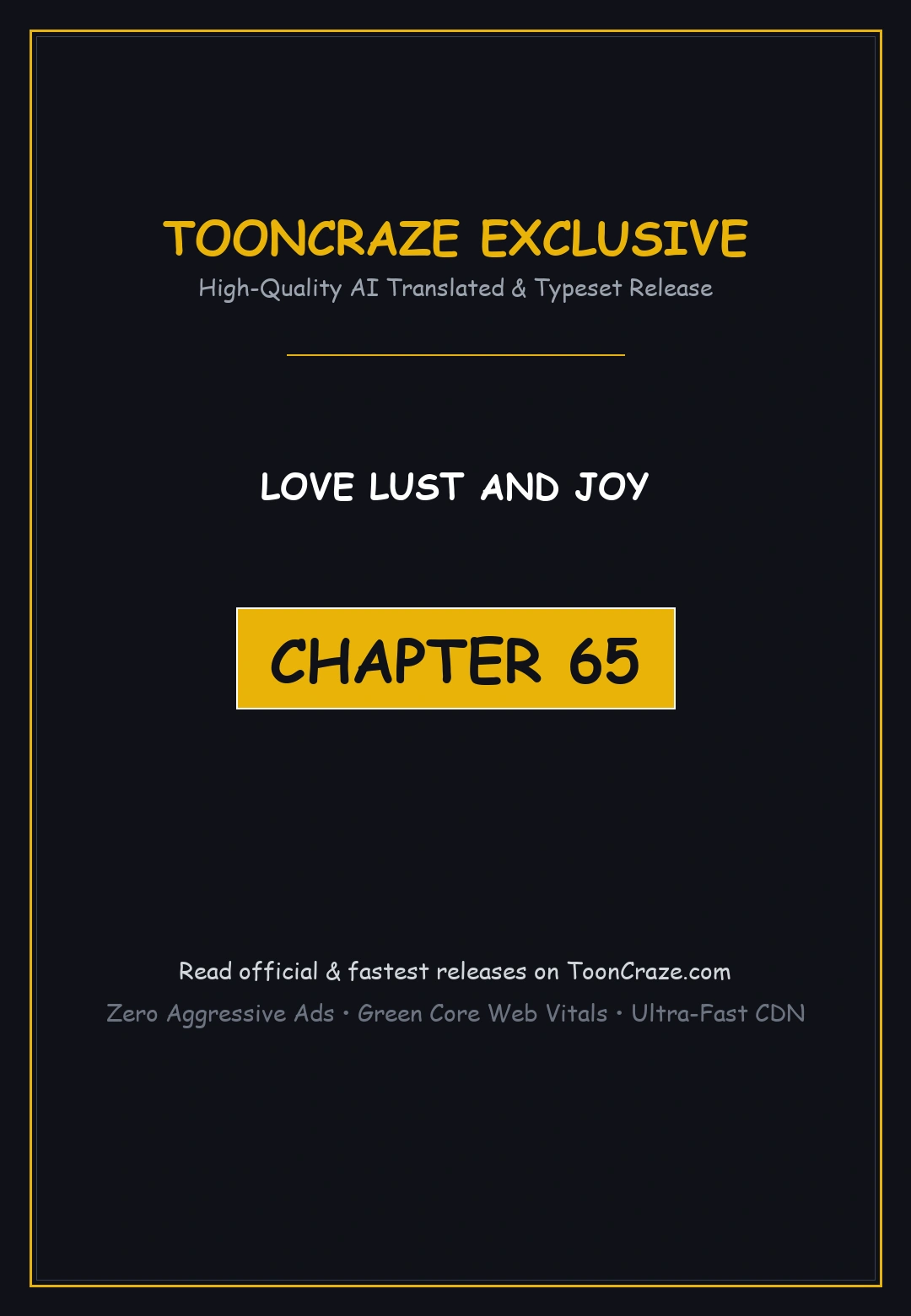 Love Lust And Joy Chapter 65 - Page 1