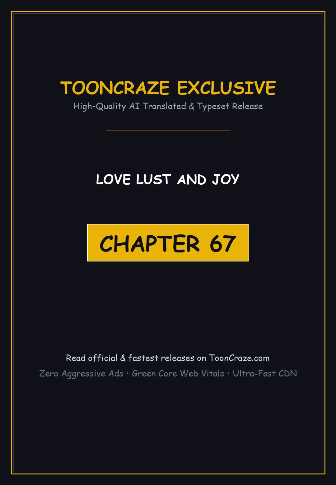 Love Lust And Joy Chapter 67 - Page 1