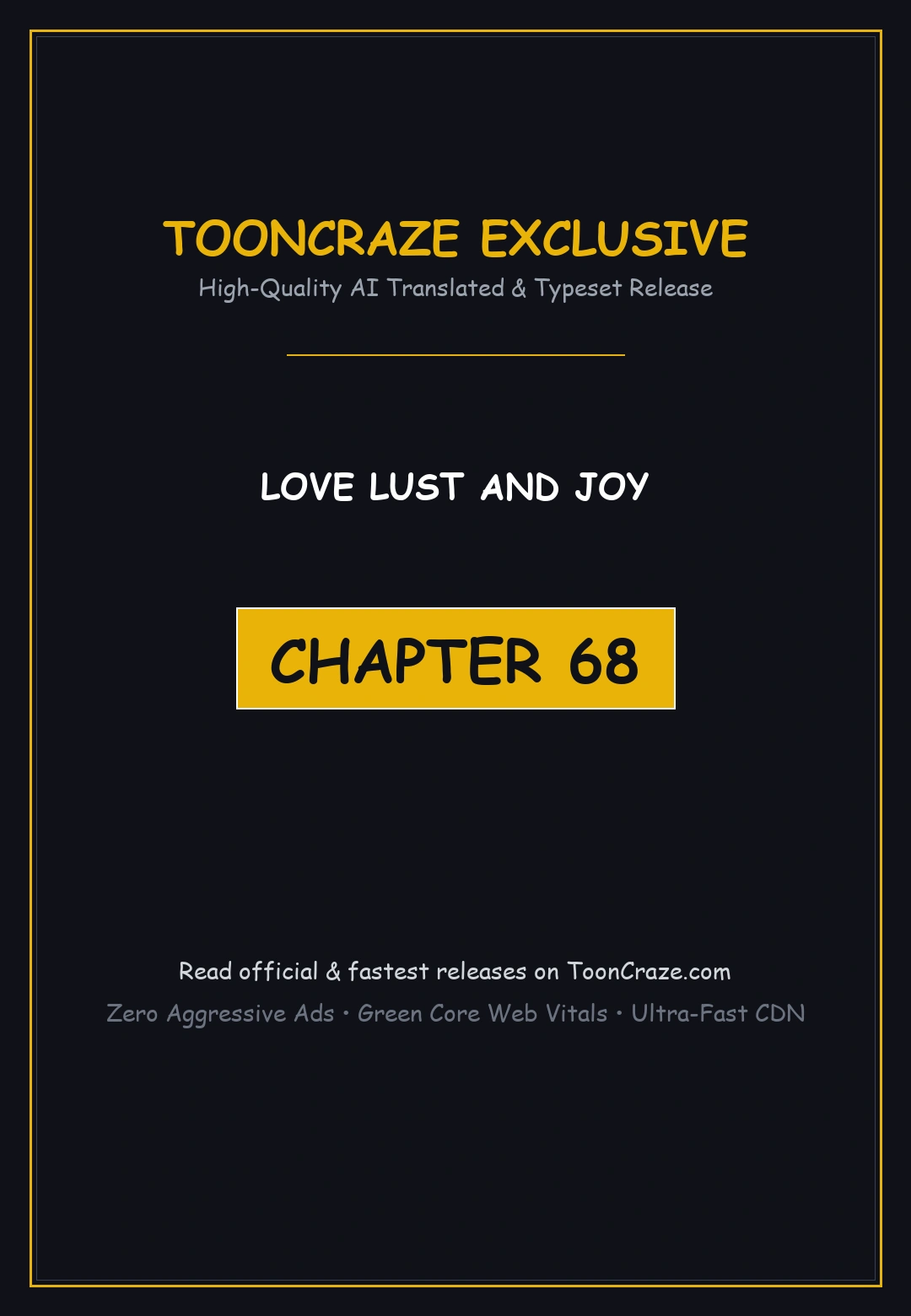 Love Lust And Joy Chapter 68 - Page 1