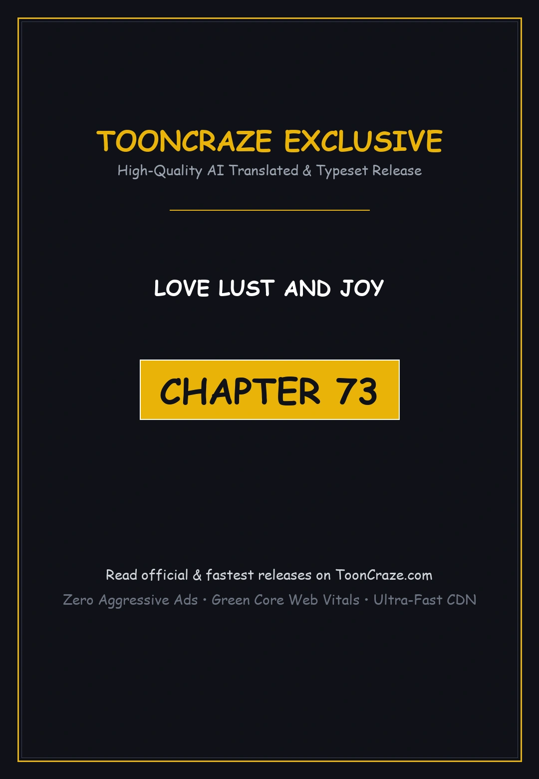 Love Lust And Joy Chapter 73 - Page 1