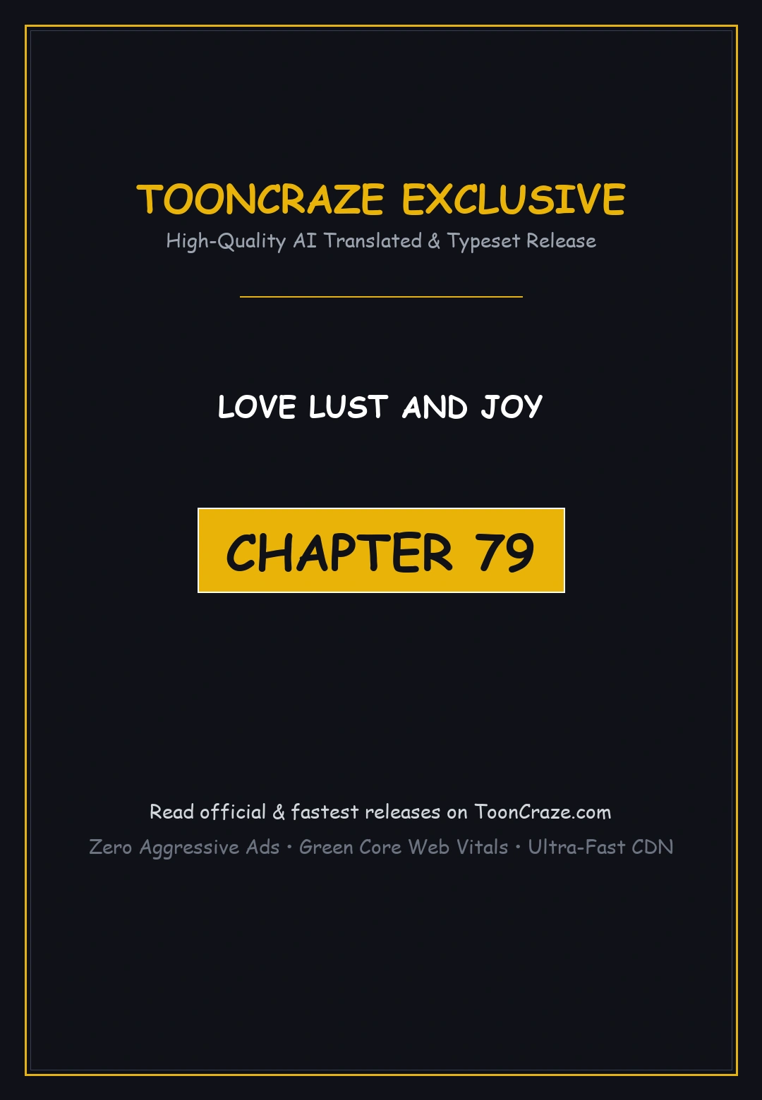Love Lust And Joy Chapter 79 - Page 1