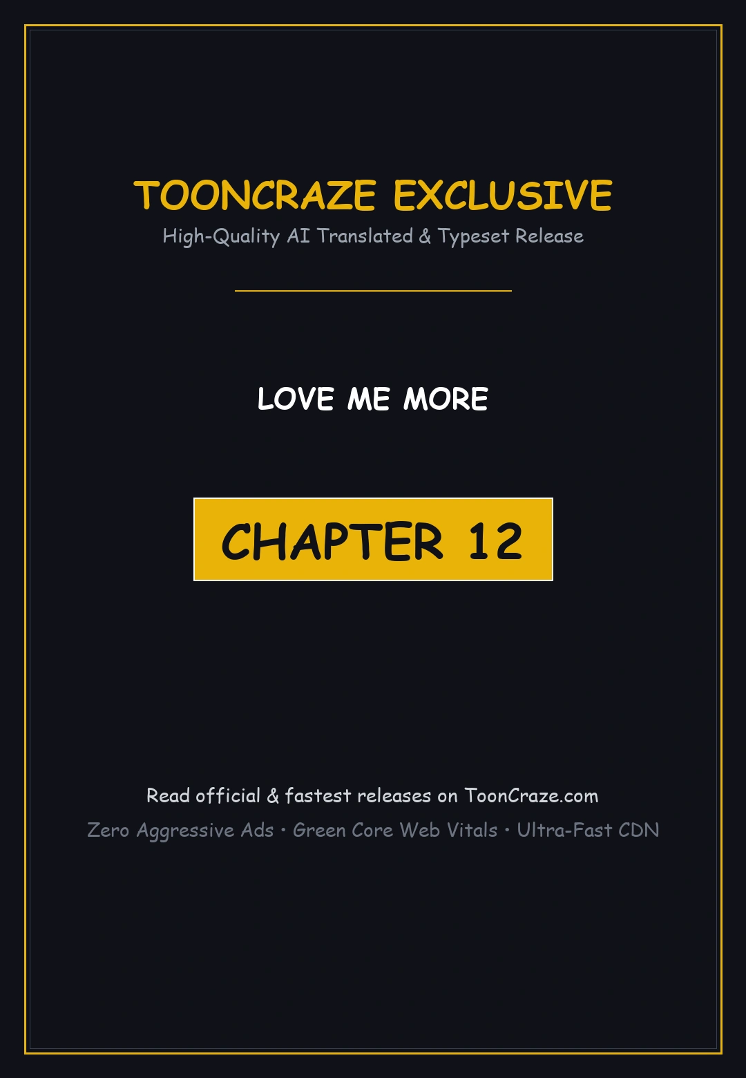 Love Me More Chapter 12 - Page 1