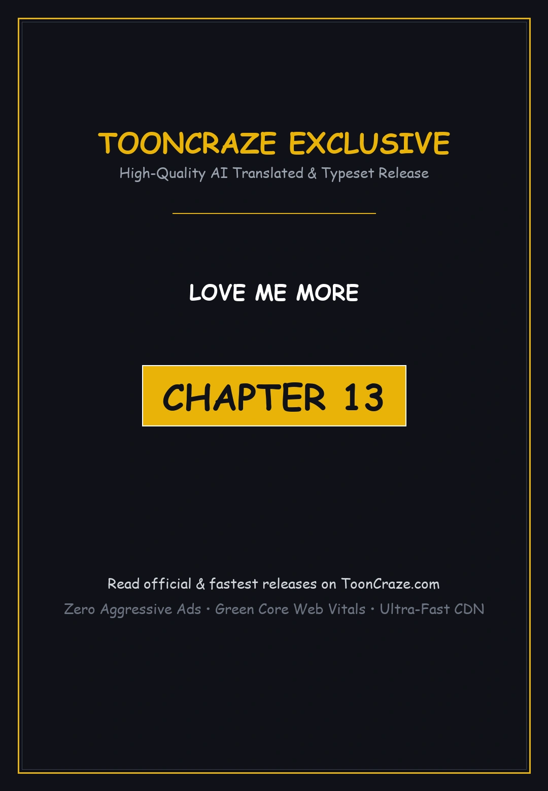 Love Me More Chapter 13 - Page 1