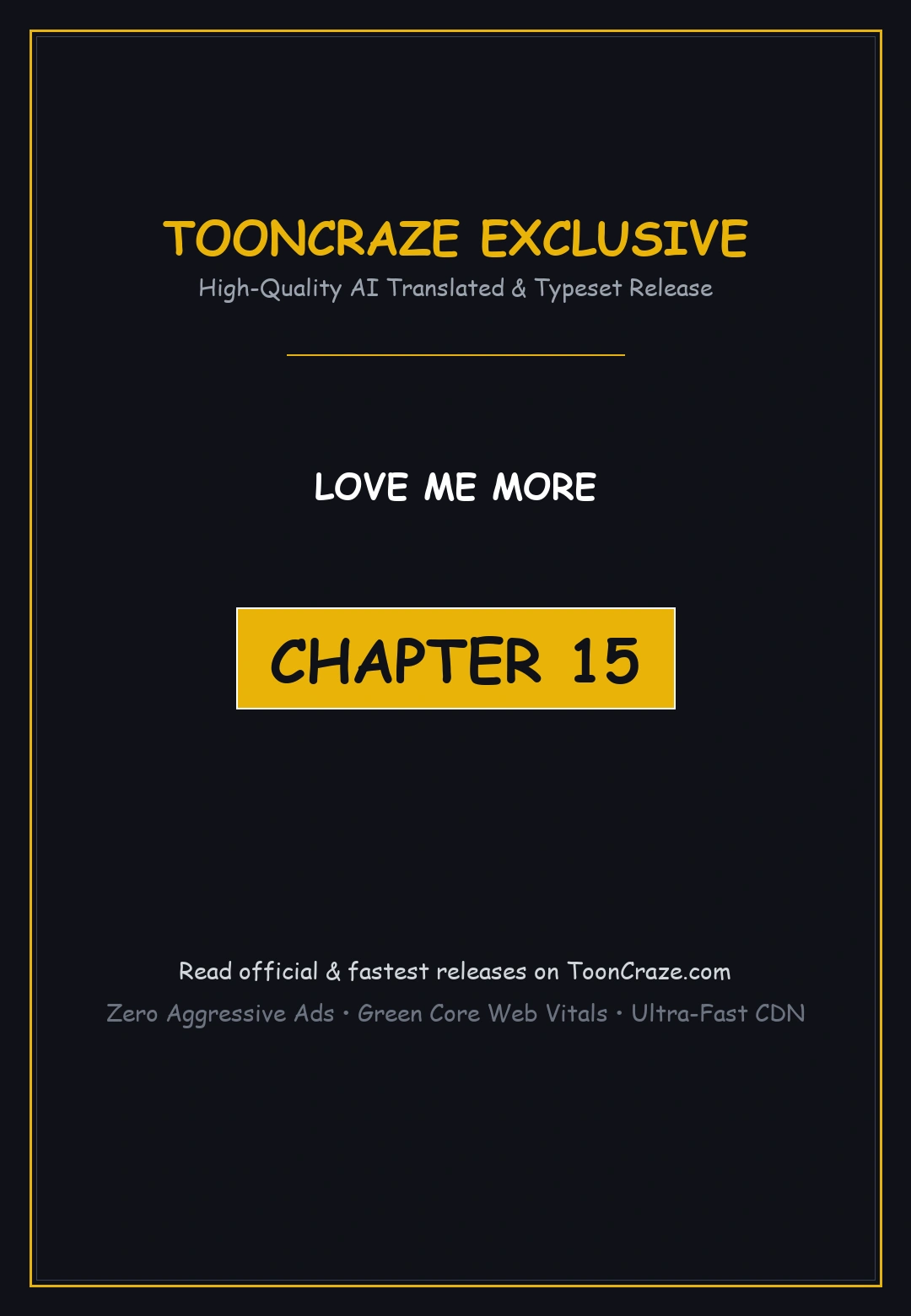 Love Me More Chapter 15 - Page 1