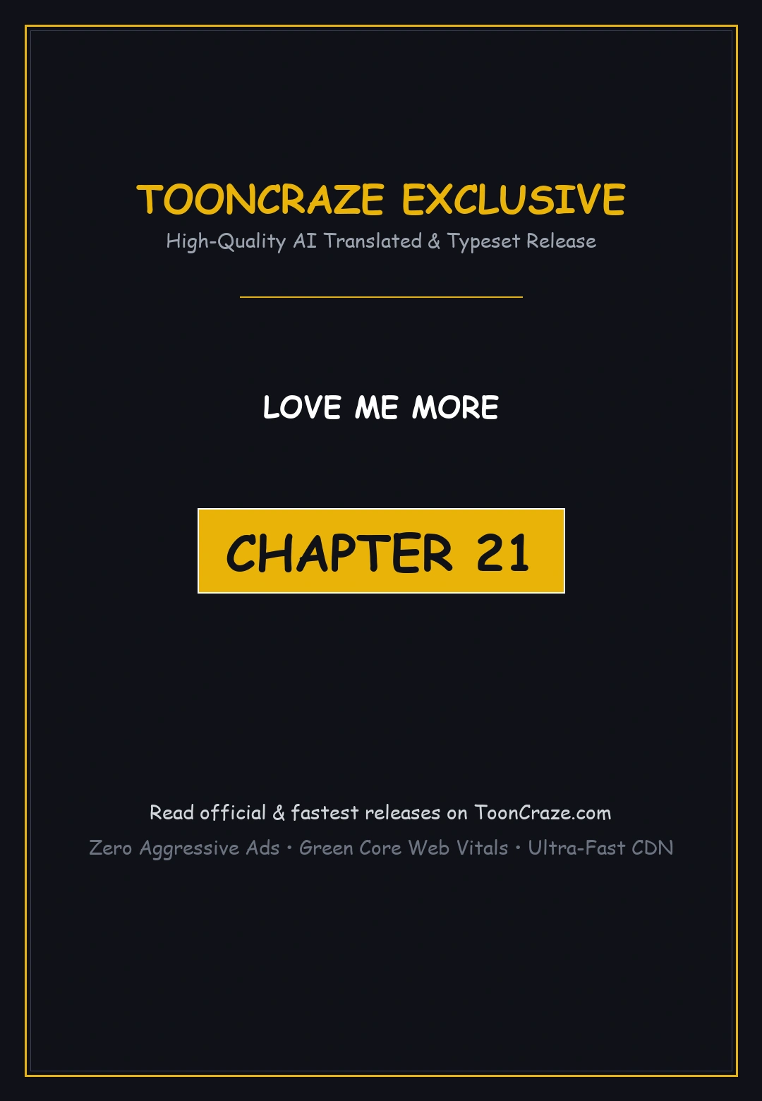 Love Me More Chapter 21 - Page 1