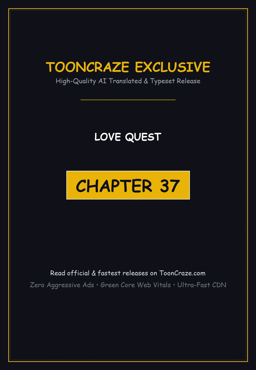 Love Quest Chapter 37 - Page 1