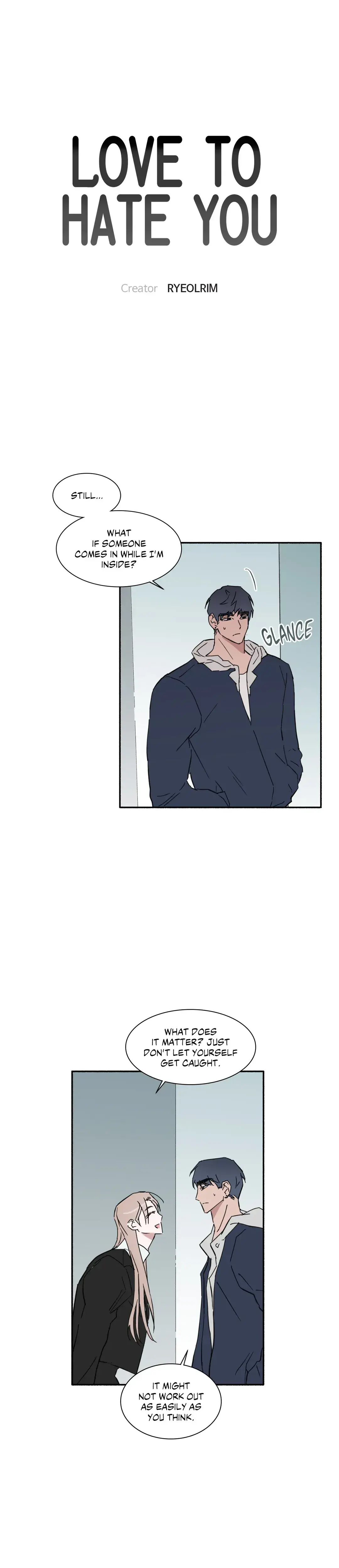 Love To Hate You Chapter 14 - Page 1