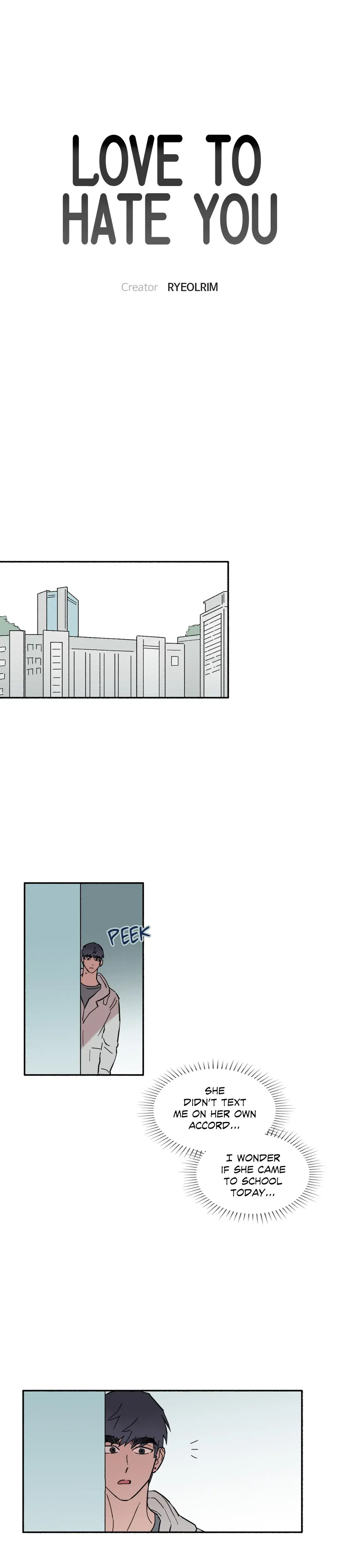 Love To Hate You Chapter 19 - Page 1