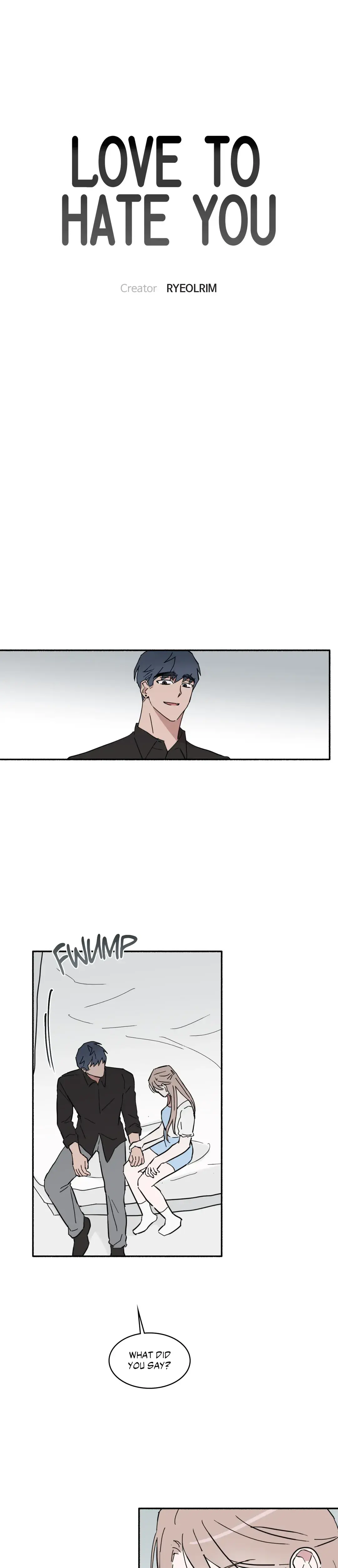 Love To Hate You Chapter 7 - Page 1