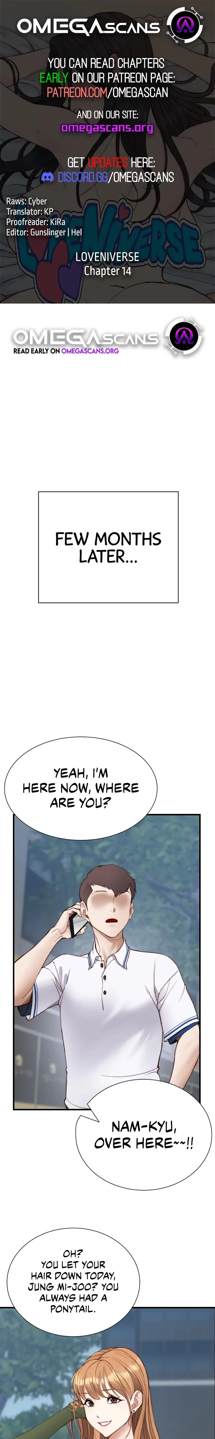 Loveniverse Chapter 14 - Page 1