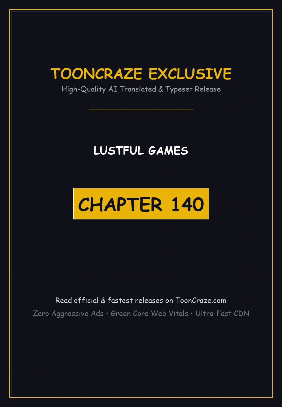 Lustful Games Chapter 140 - Page 1