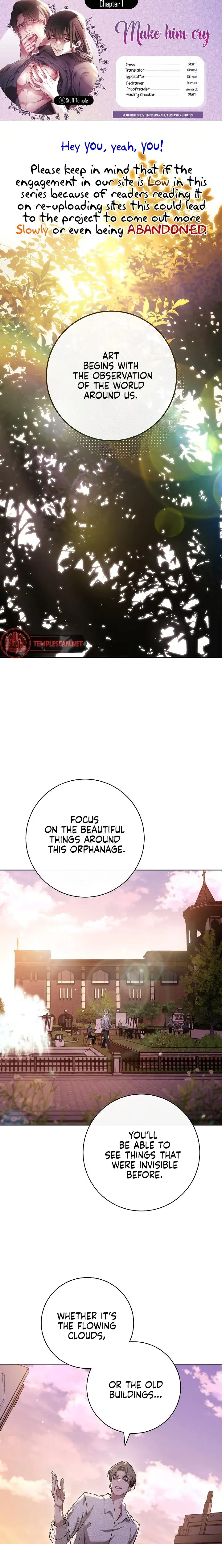 Make Him Cry Chapter 1 - Page 1