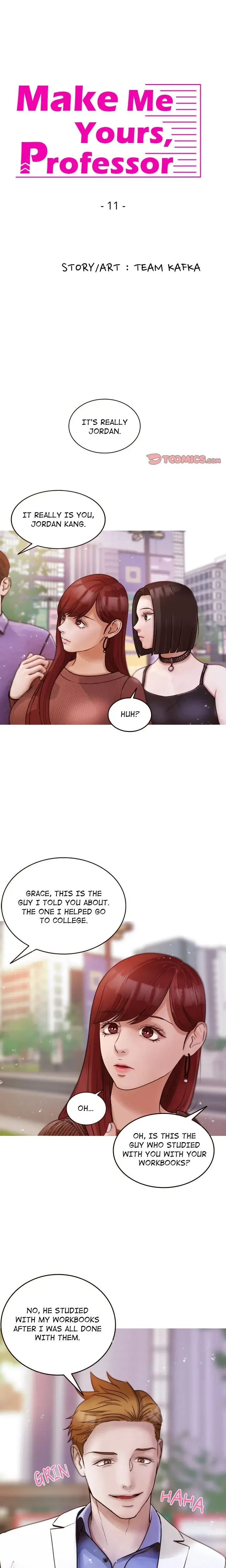 Make Me Yours Professor Chapter 11 - Page 1
