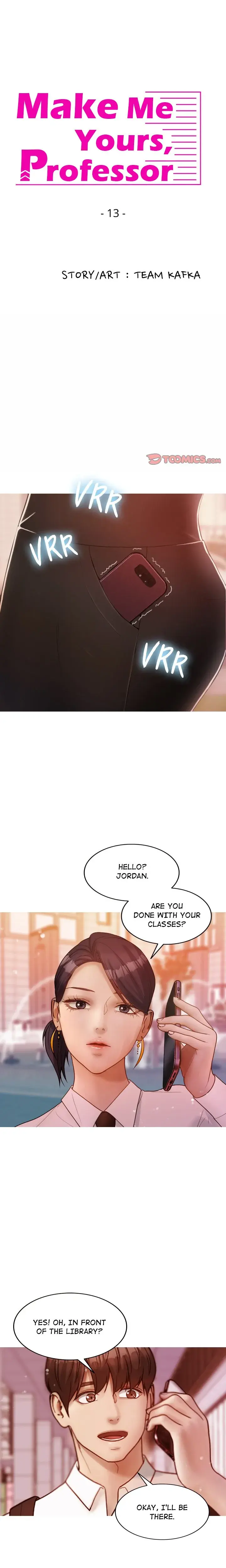 Make Me Yours Professor Chapter 13 - Page 1