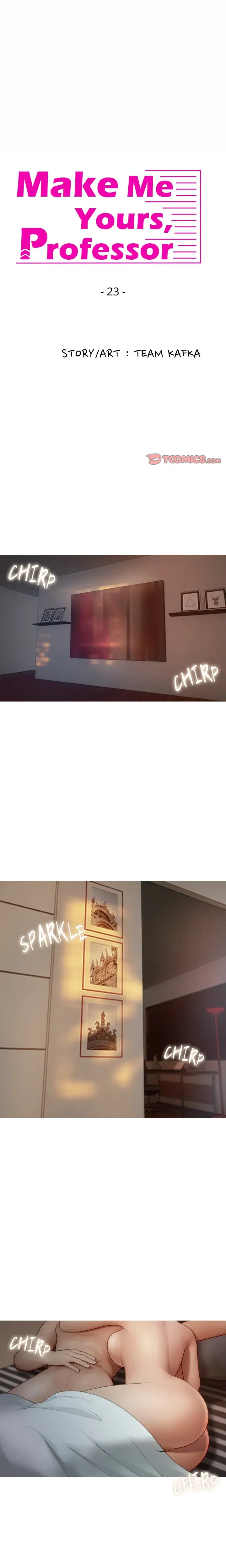 Make Me Yours Professor Chapter 23 - Page 1