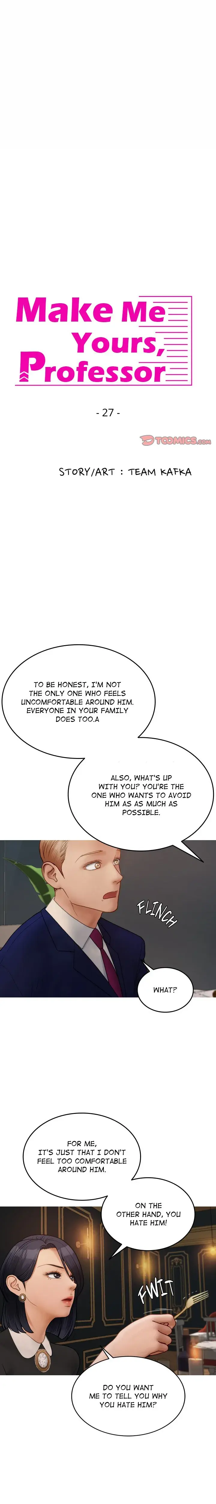 Make Me Yours Professor Chapter 27 - Page 1