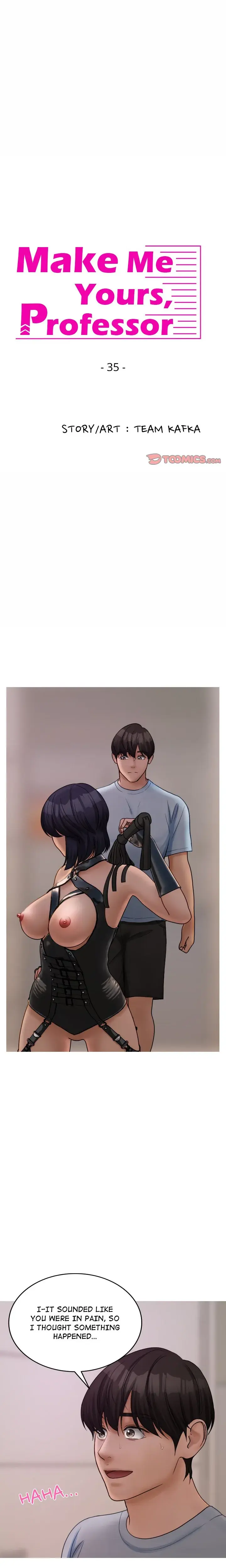 Make Me Yours Professor Chapter 35 - Page 1