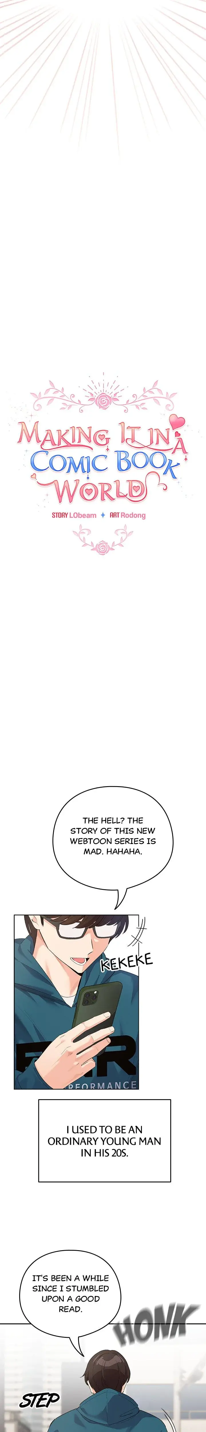 Making It In A Comic Book World Chapter 1 - Page 5