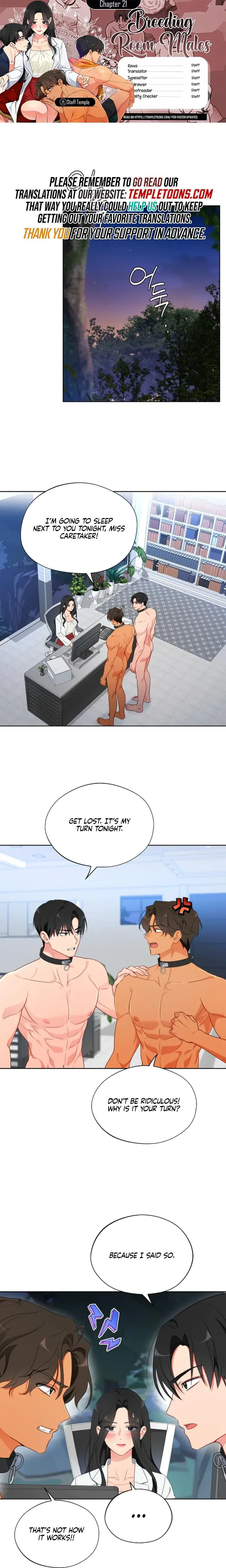 Males Of The Breeding Room Chapter 21 - Page 1