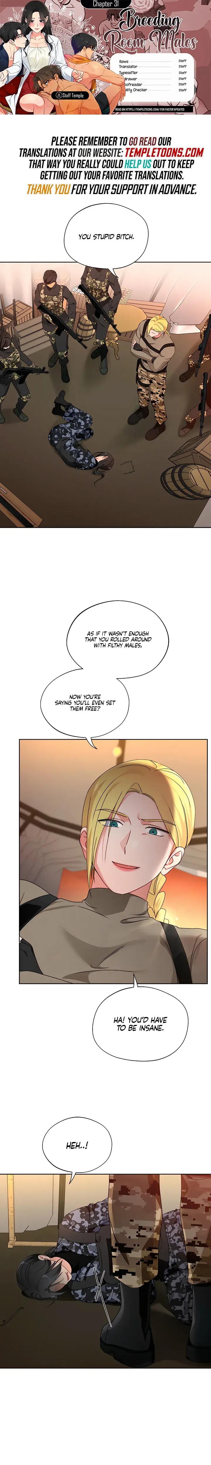 Males Of The Breeding Room Chapter 31 - Page 1