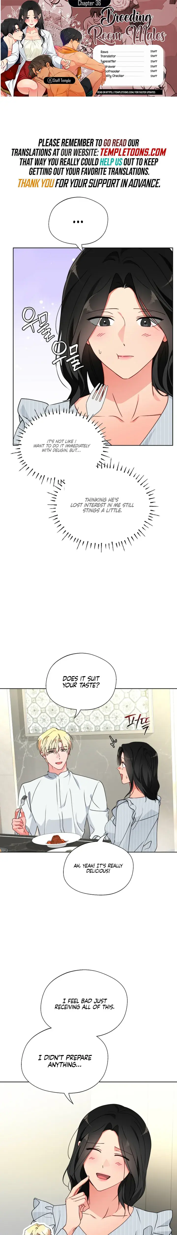 Males Of The Breeding Room Chapter 36 - Page 1