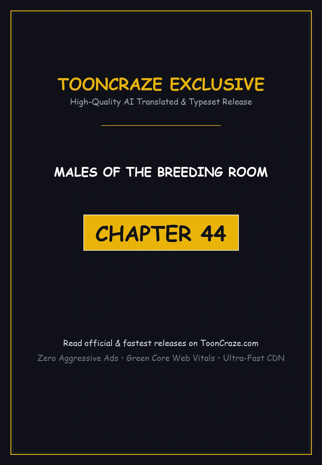 Males Of The Breeding Room Chapter 44 - Page 1