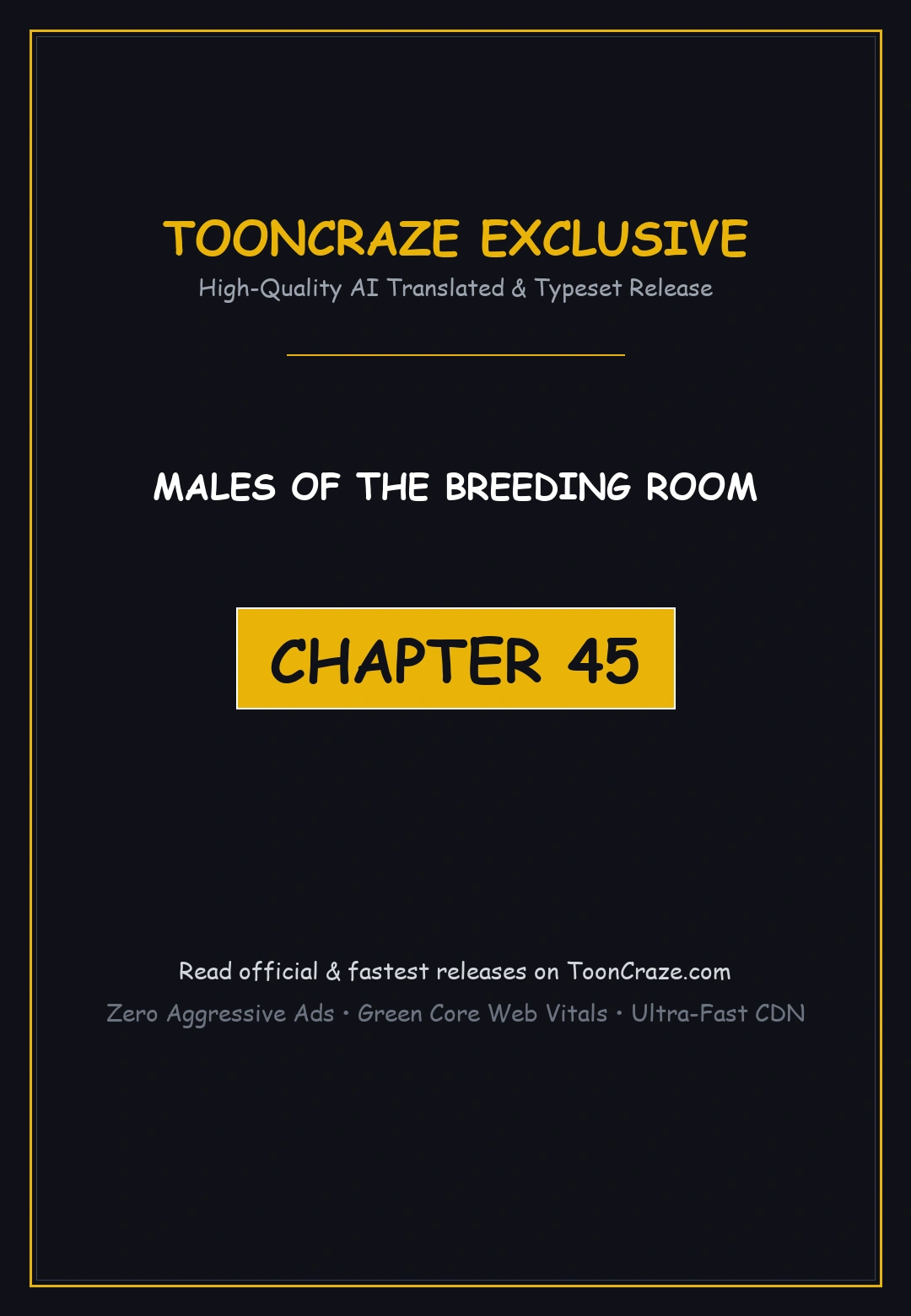Males Of The Breeding Room Chapter 45 - Page 1