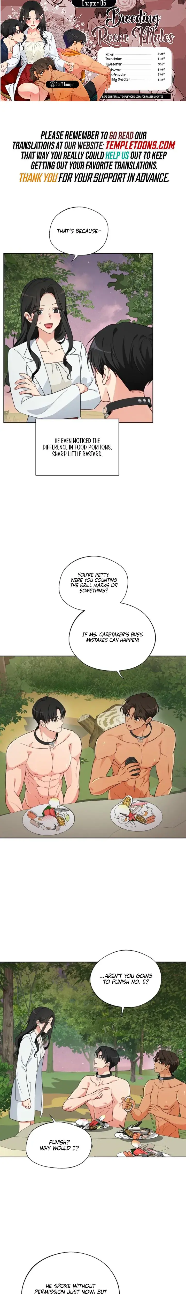 Males Of The Breeding Room Chapter 5 - Page 1