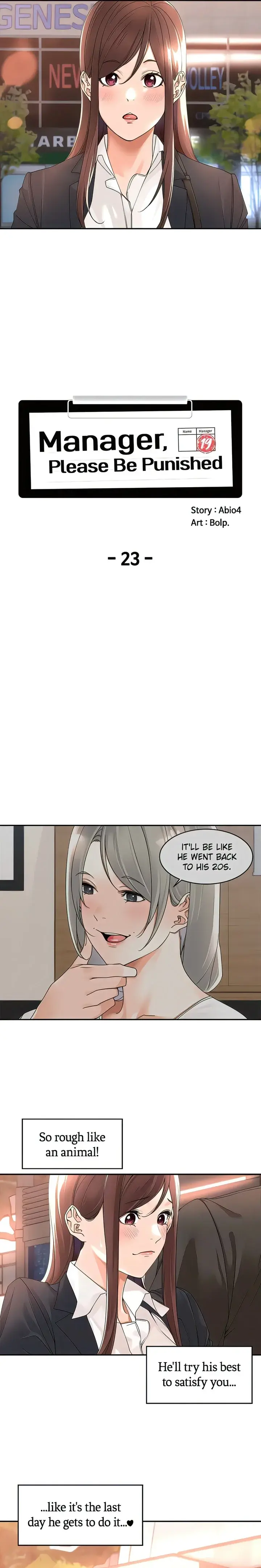 Manager Please Scold Me Chapter 23 - Page 4