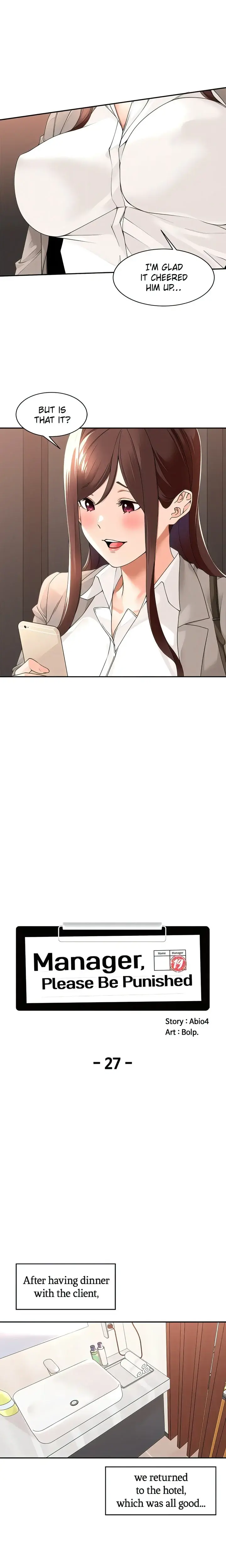 Manager Please Scold Me Chapter 27 - Page 3