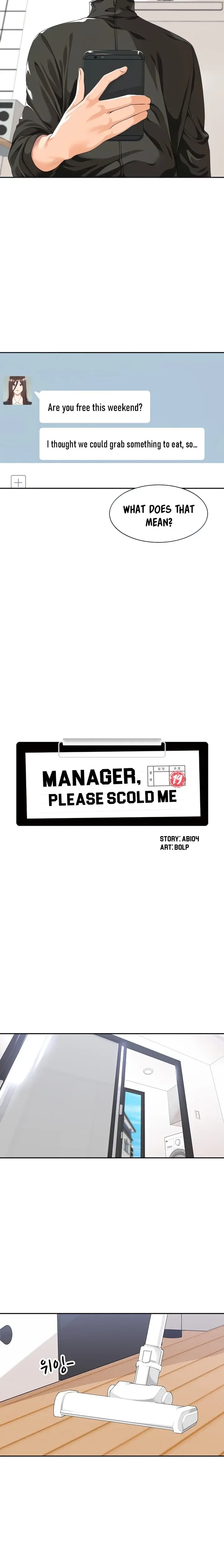 Manager Please Scold Me Chapter 8 - Page 6