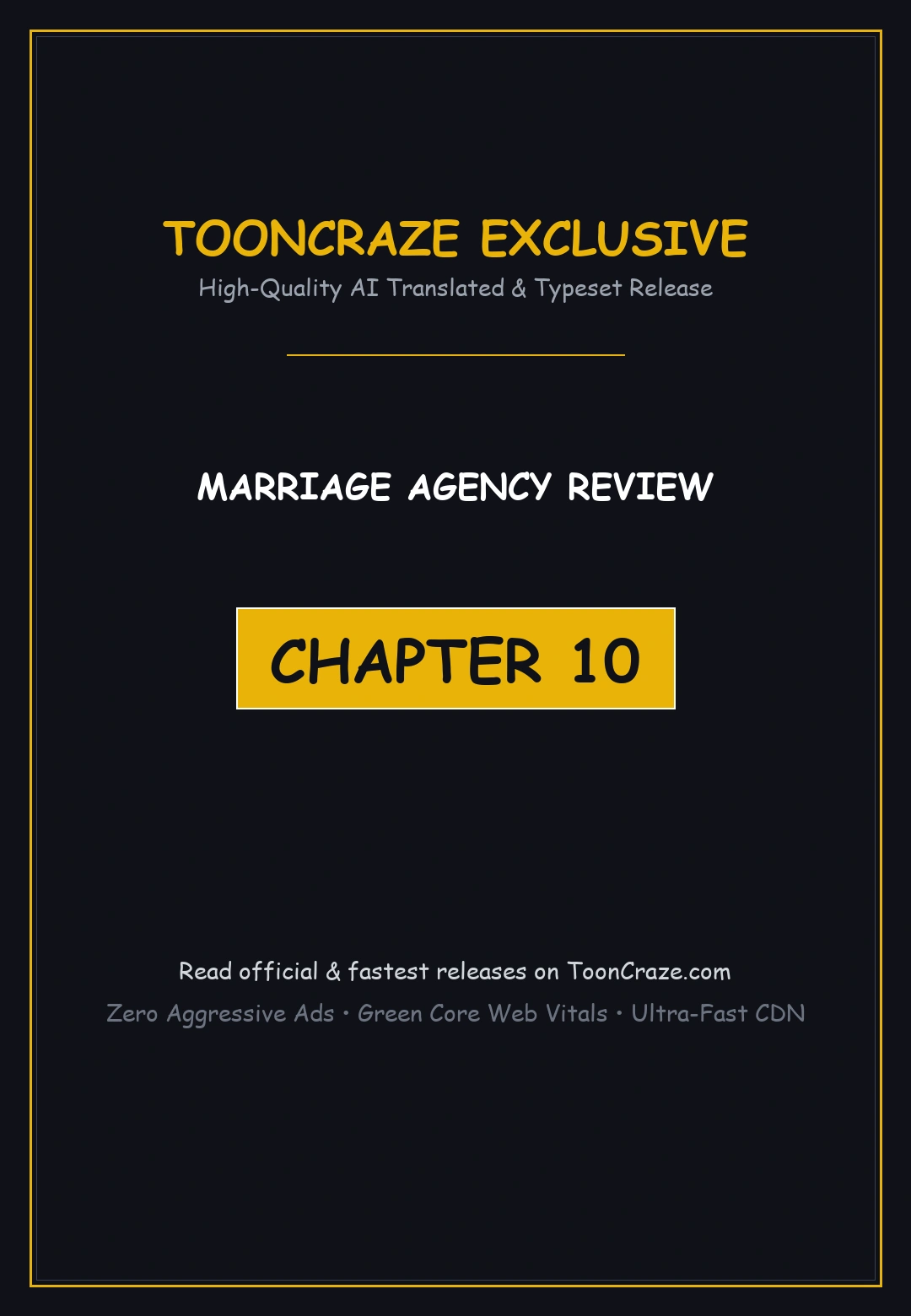 Marriage Agency Review Chapter 10 - Page 1