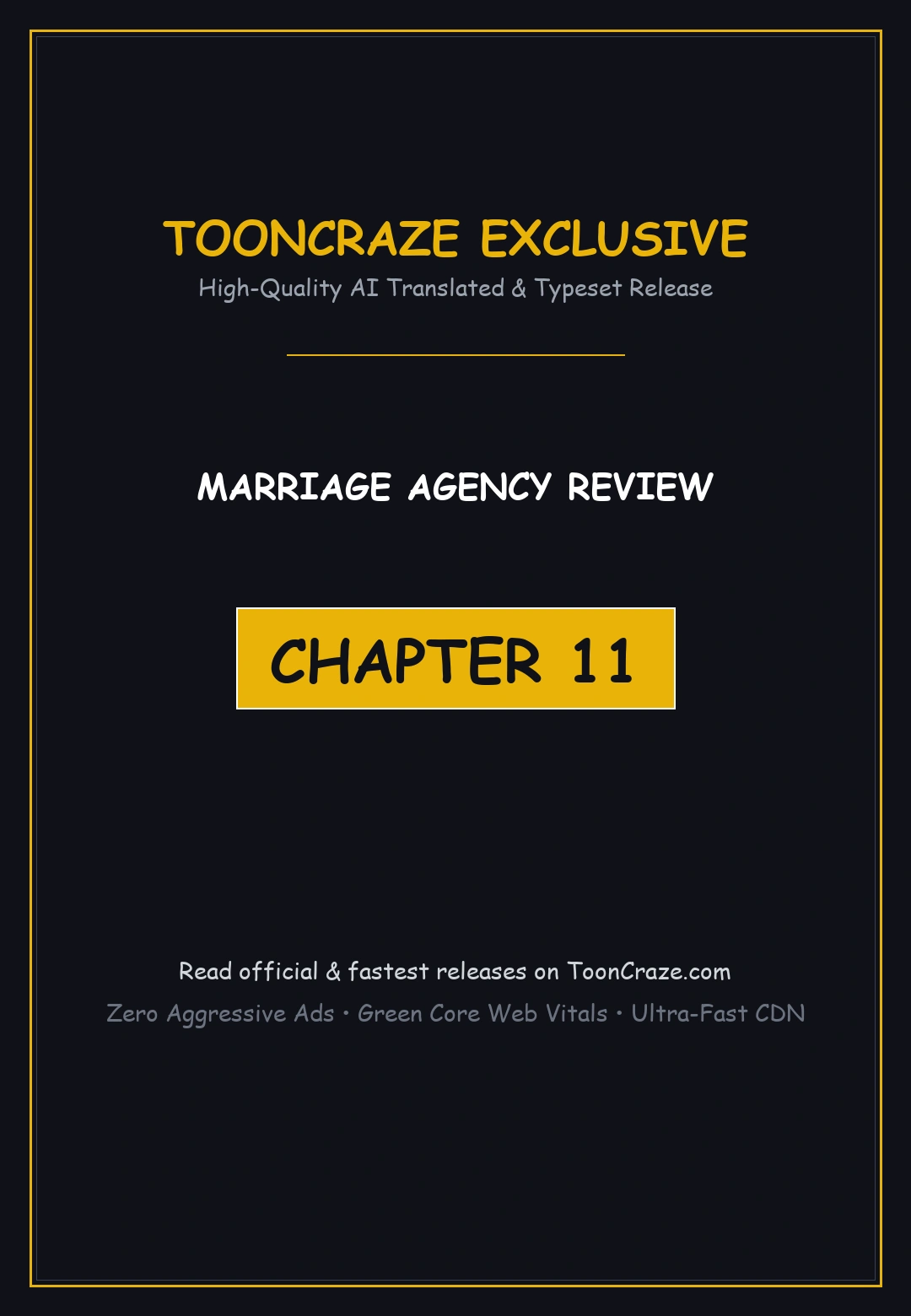 Marriage Agency Review Chapter 11 - Page 1