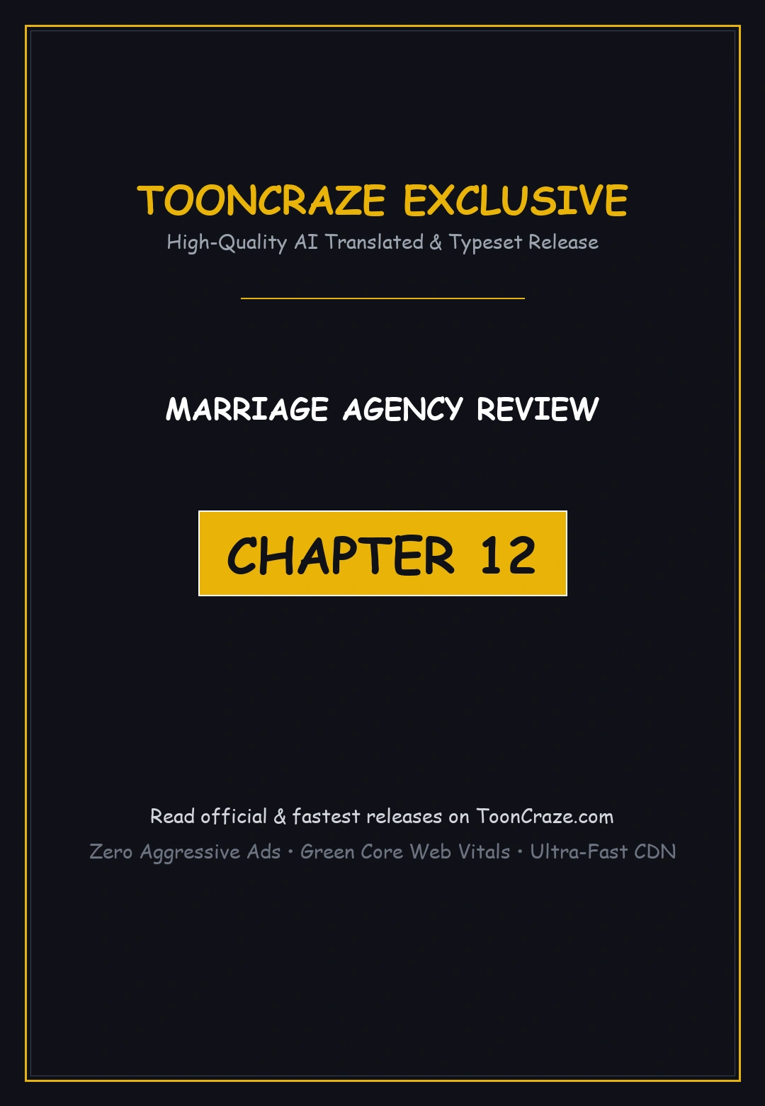 Marriage Agency Review Chapter 12 - Page 1