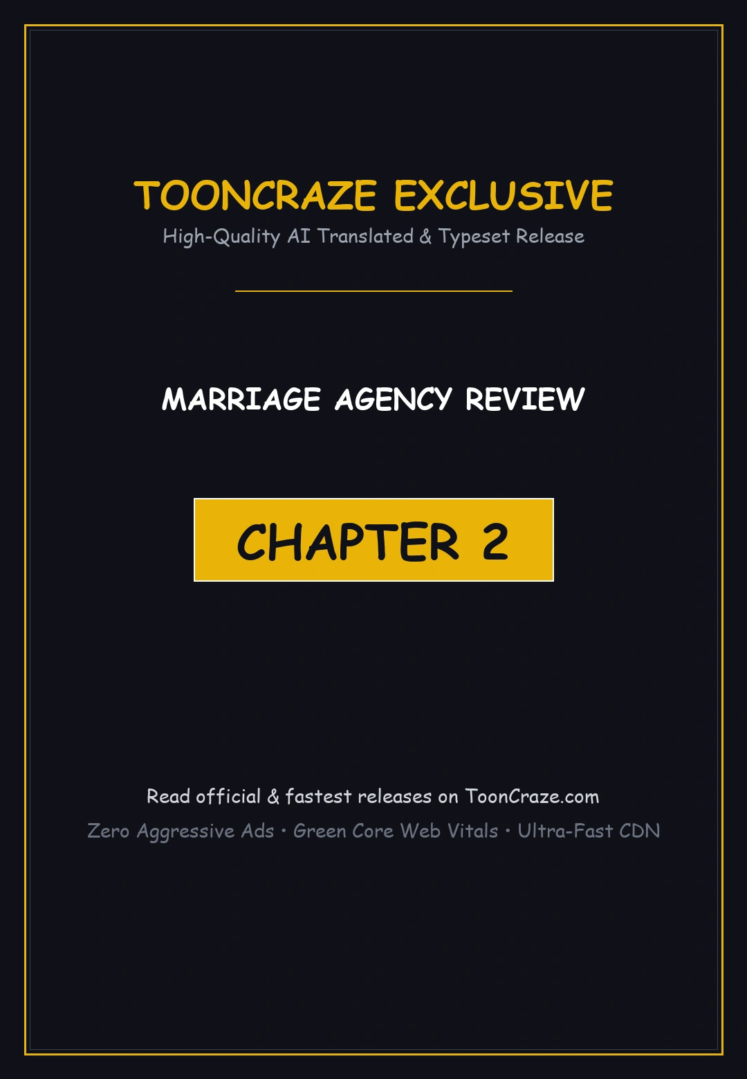 Marriage Agency Review Chapter 2 - Page 1