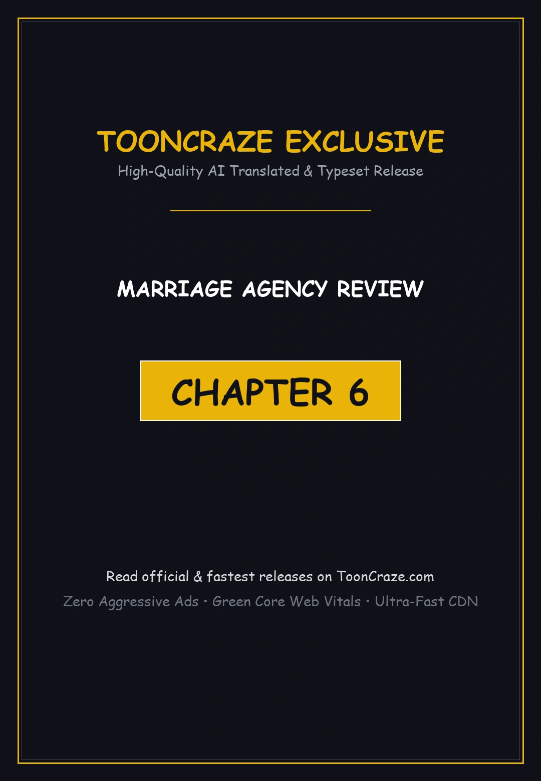 Marriage Agency Review Chapter 6 - Page 1