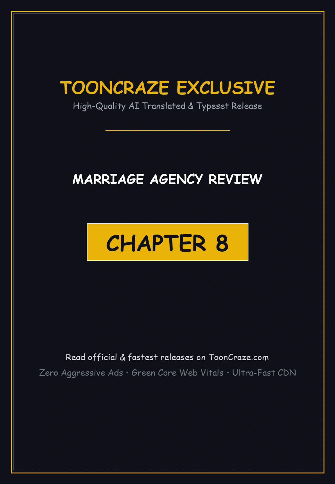 Marriage Agency Review Chapter 8 - Page 1
