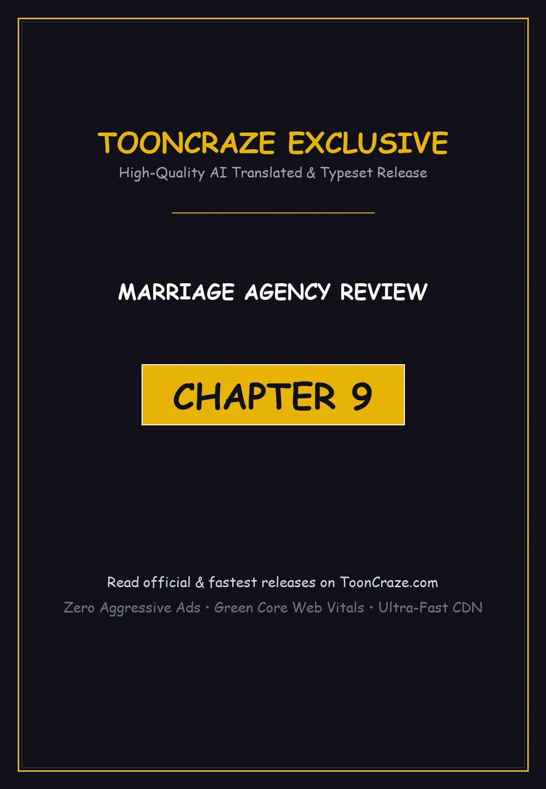 Marriage Agency Review Chapter 9 - Page 1