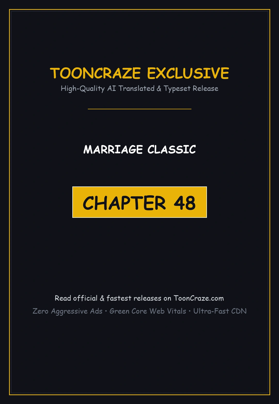 Marriage Classic Chapter 48 - Page 1