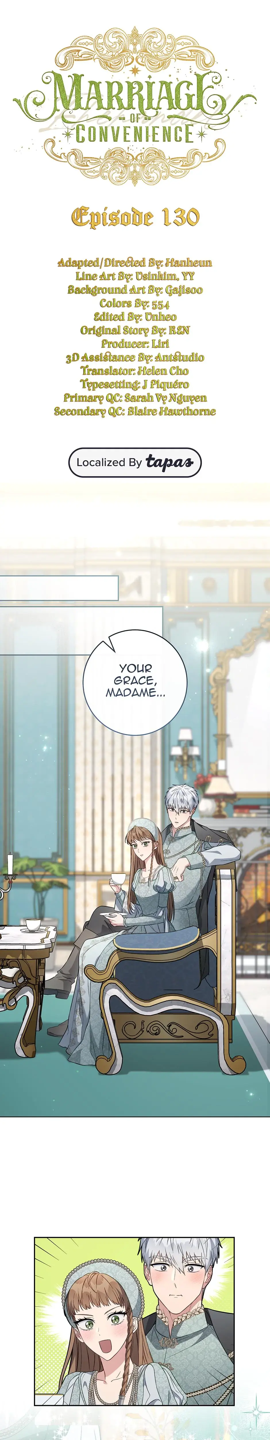 Marriage Of Convenience Chapter 130 - Page 1