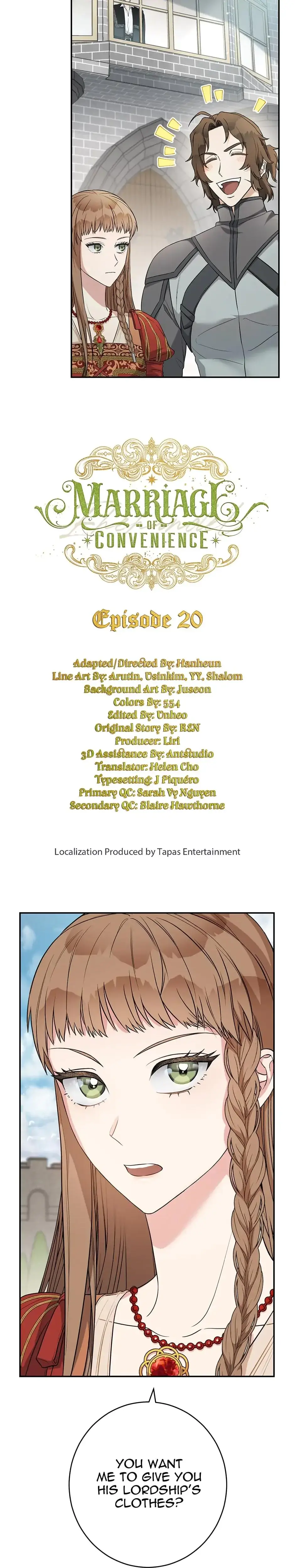 Marriage Of Convenience Chapter 20 - Page 19