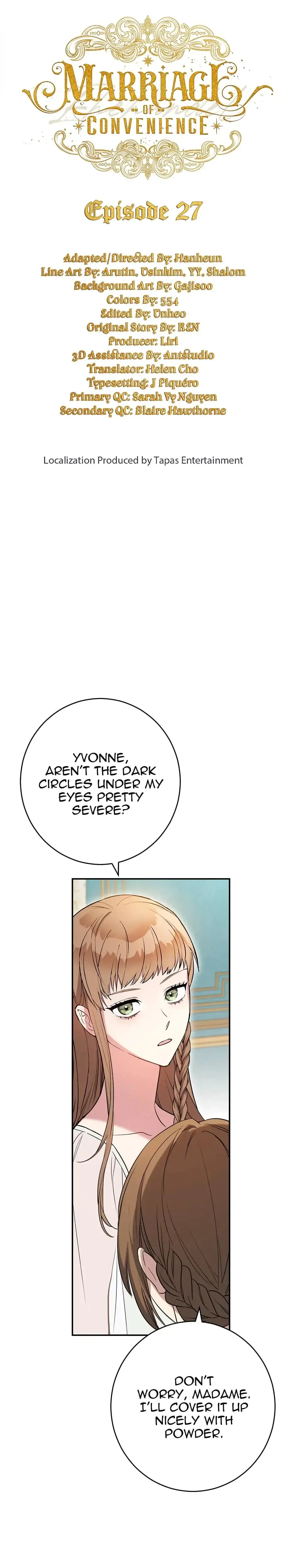 Marriage Of Convenience Chapter 27 - Page 14