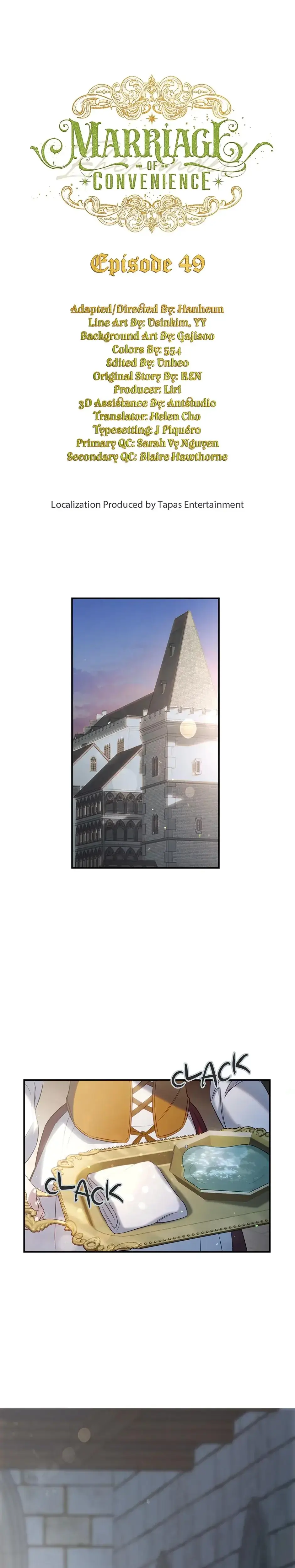Marriage Of Convenience Chapter 49 - Page 1
