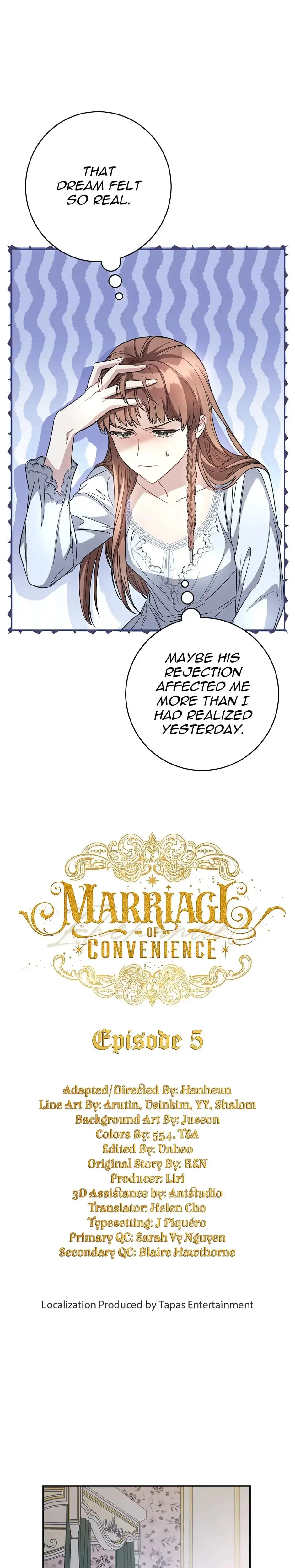 Marriage Of Convenience Chapter 5 - Page 9