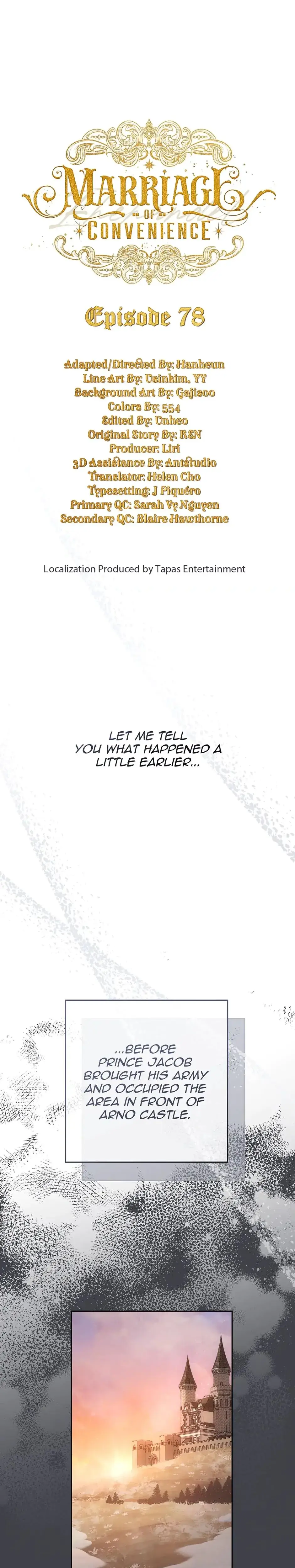 Marriage Of Convenience Chapter 78 - Page 1