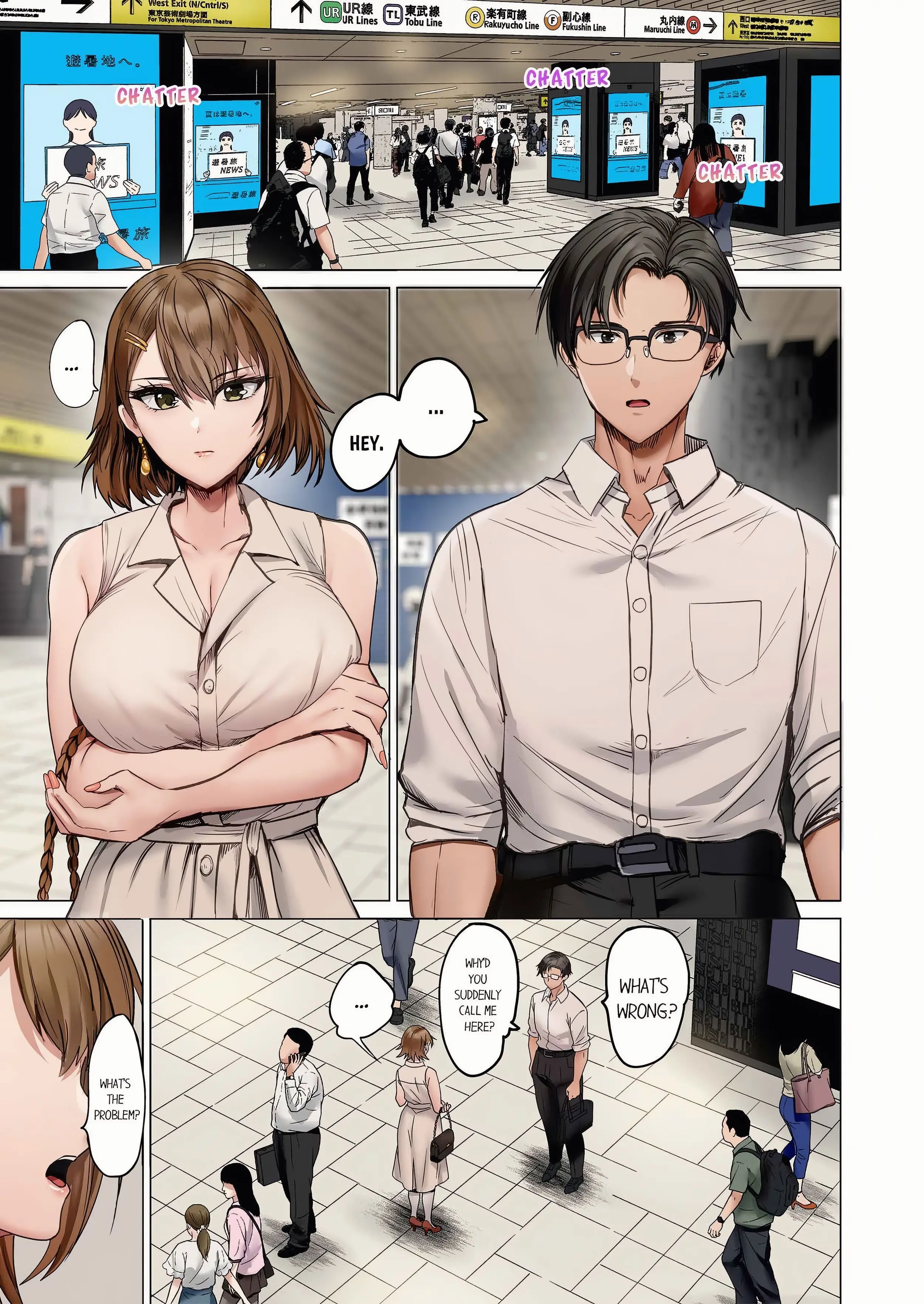 Married Couple Swap Hes Better Than My Husband Chapter 148 - Page 1