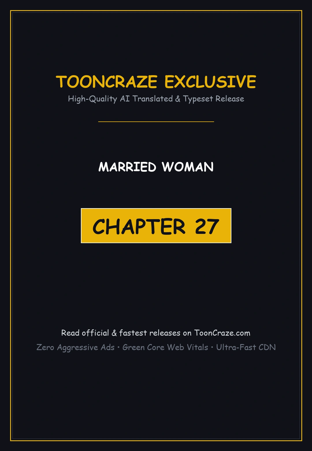 Married Woman Chapter 27 - Page 1