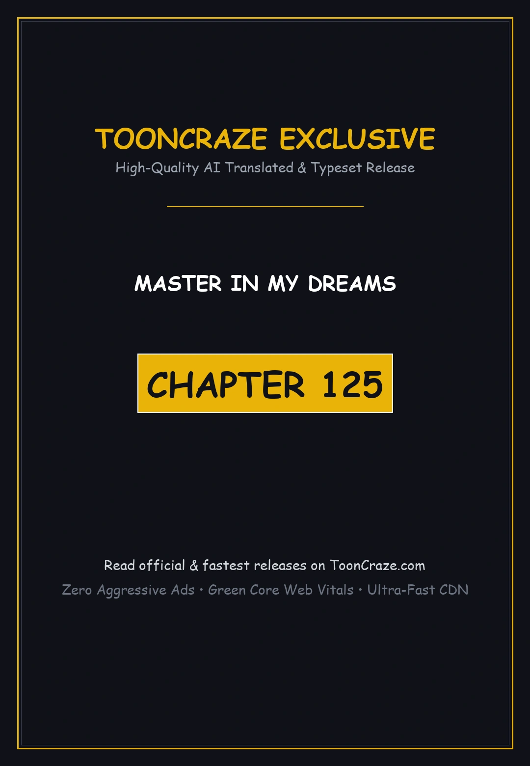 Master In My Dreams Chapter 125 - Page 1