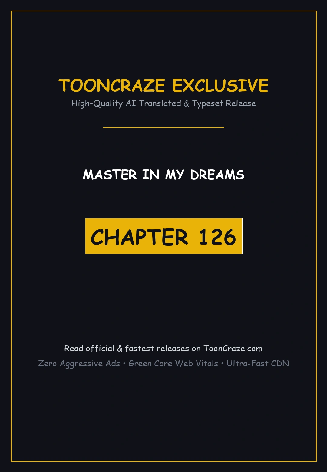 Master In My Dreams Chapter 126 - Page 1